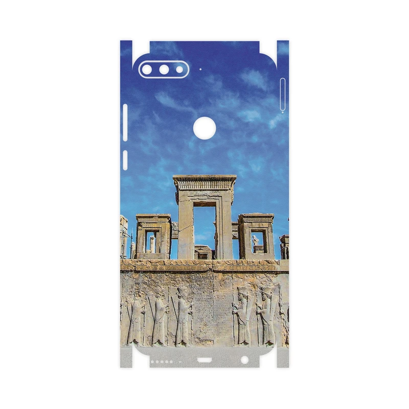 برچسب پوششی ماهوت مدل TAKHT-e-JAMSHID-FullSkin مناسب برای گوشی موبایل هوآوی Y7 Prime 2018