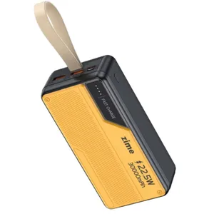 22.5W ZIM wireless power bank, model p10, with a capacity of 30,000 mAh