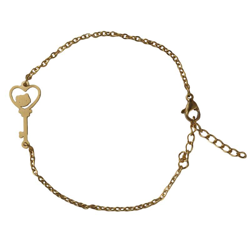 پابند زنانه مدل کلید گربه کد F4 پابند زنانه مدل کلید گربه کد F4