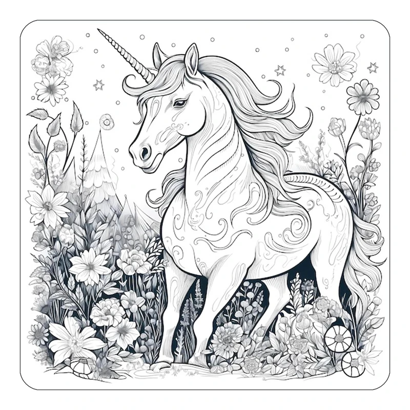 مگنت کاکتی طرح اسب تک شاخ و یونیکورن مدل mp31516