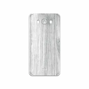 MAHOOT White Wood Cover Sticker for Samsung Galaxy J7 2016