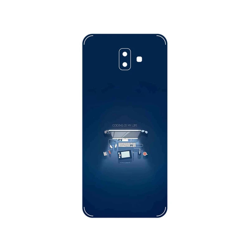 برچسب پوششی ماهوت مدل Programming 3 مناسب برای گوشی موبایل سامسونگ Galaxy J6 Plus