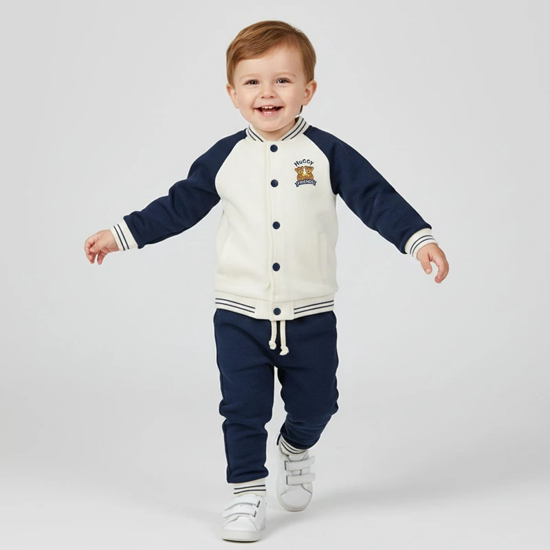 ست سویشرت و شلوار پسرانه مادر مدل Dani