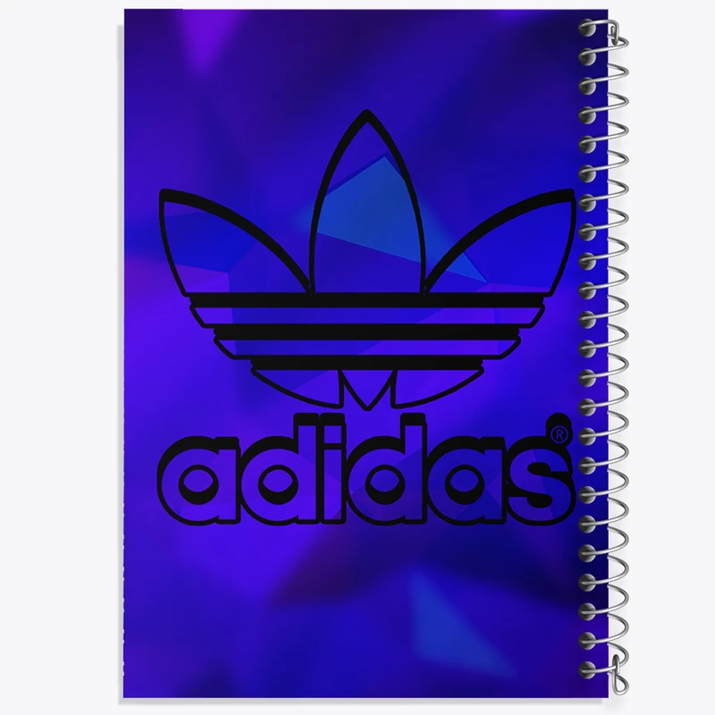 دفتر مشق 50 برگ خندالو طرح آدیداس (Adidas) کد 36942