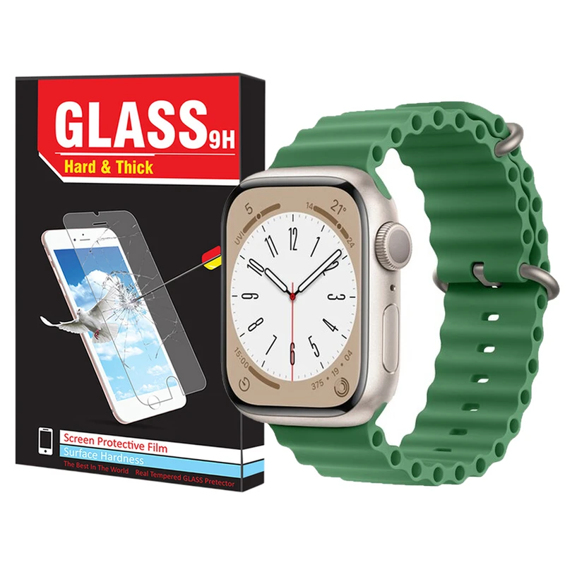 بند هارد اند تیک مدل Ocean مناسب برای اپل واچ Series 4 40 میلی متری