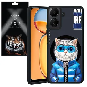 Luxar Rich Cat  Cover For Xiaomi Redmi13 C / Poco C 65