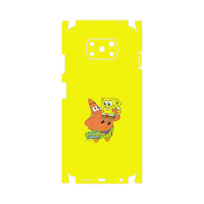 برچسب پوششی ماهوت مدل SpongeBob SquarePants-FullSkin مناسب برای گوشی موبایل شیائومی Poco X3 NFC