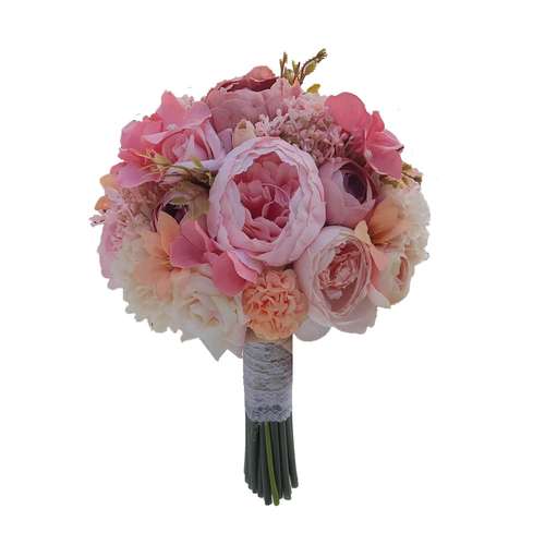 دسته گل مصنوعی مدل گرد