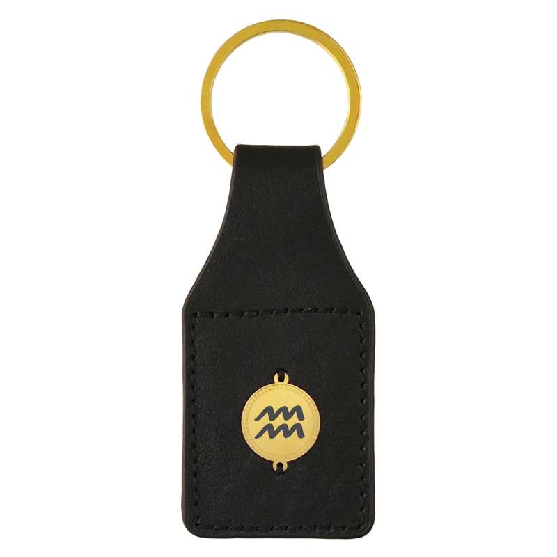 جاکلیدی طلا 18 عیار مردانه لیردا مدل ماه تولد بهمن  9012