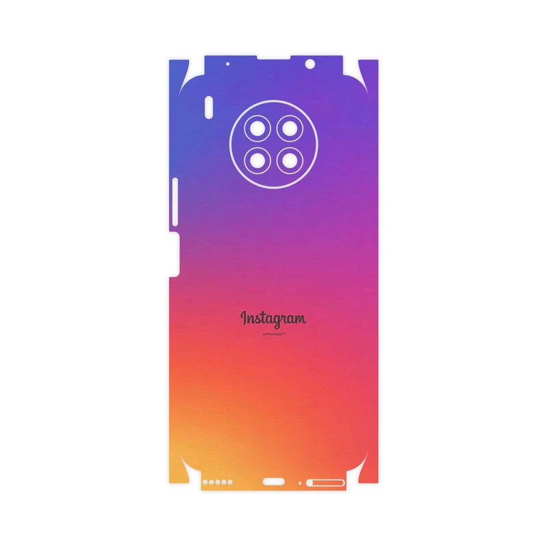 برچسب پوششی ماهوت مدل Instagram-FullSkin مناسب برای گوشی موبایل آنر 50 Lite