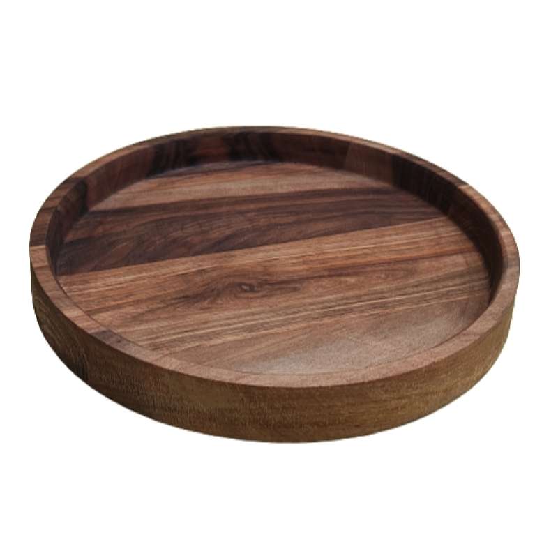 سینی چوبی مدل گرد D25