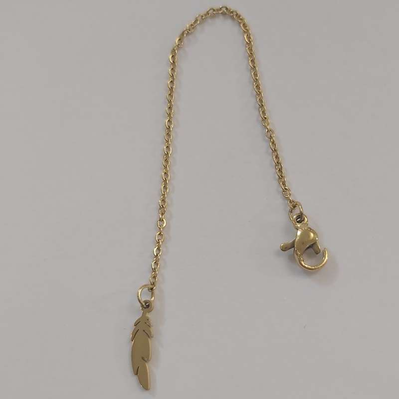 آویز ساعت زنانه مدل استیل طرح پر کد 111