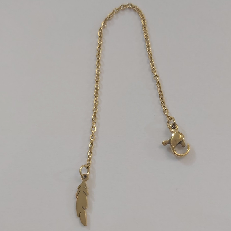 آویز ساعت زنانه مدل استیل طرح پر کد 111