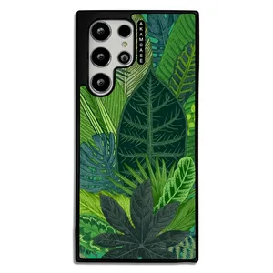AKAM AMCWSGS22U-LEAVES2 Cover For Samsung Galaxy S21 Ultra