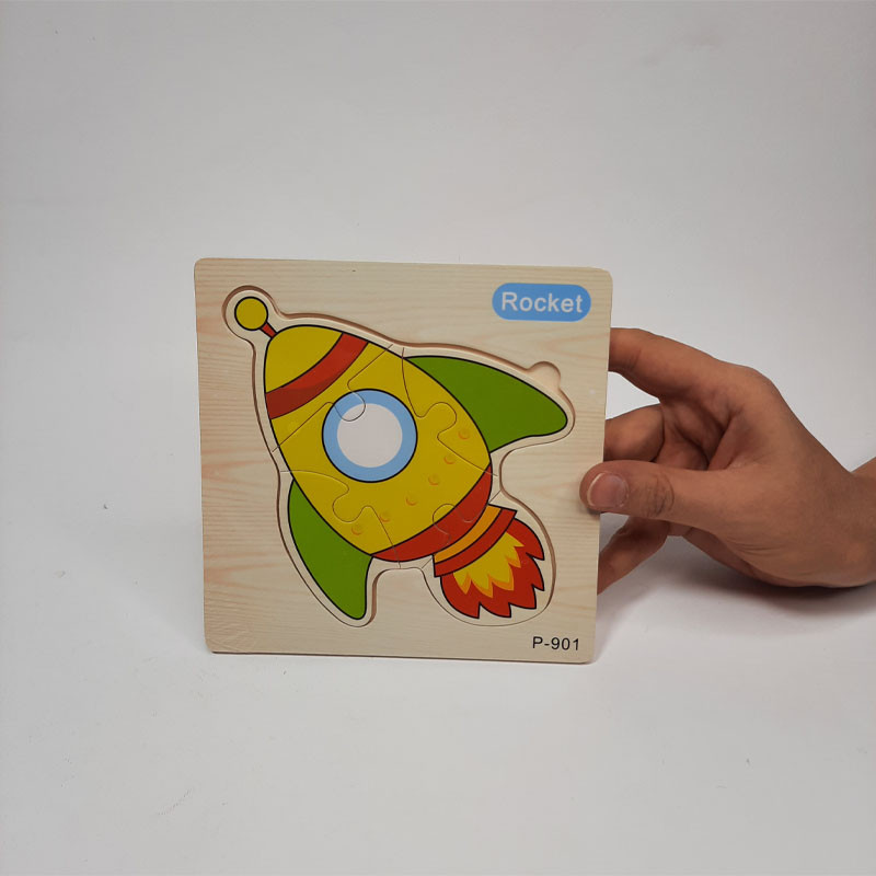 پازل آموزشی مدل جورچین موشک