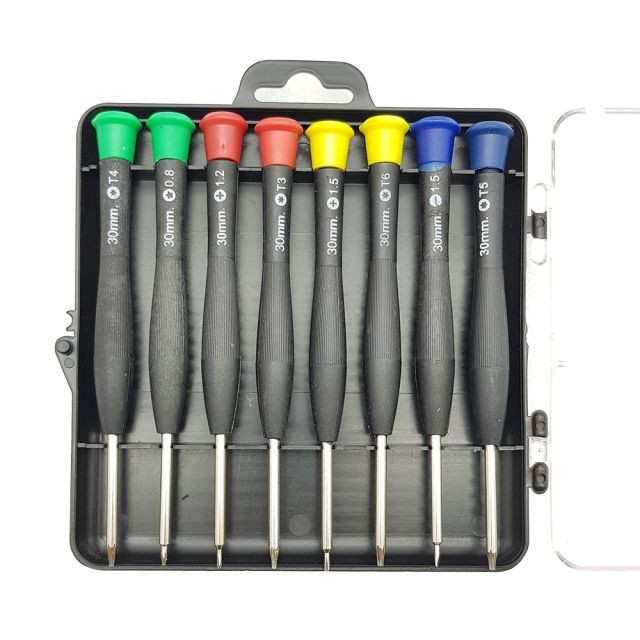 پیچ گوشتی موبایلی کد radco6108 بسته 8 عددی