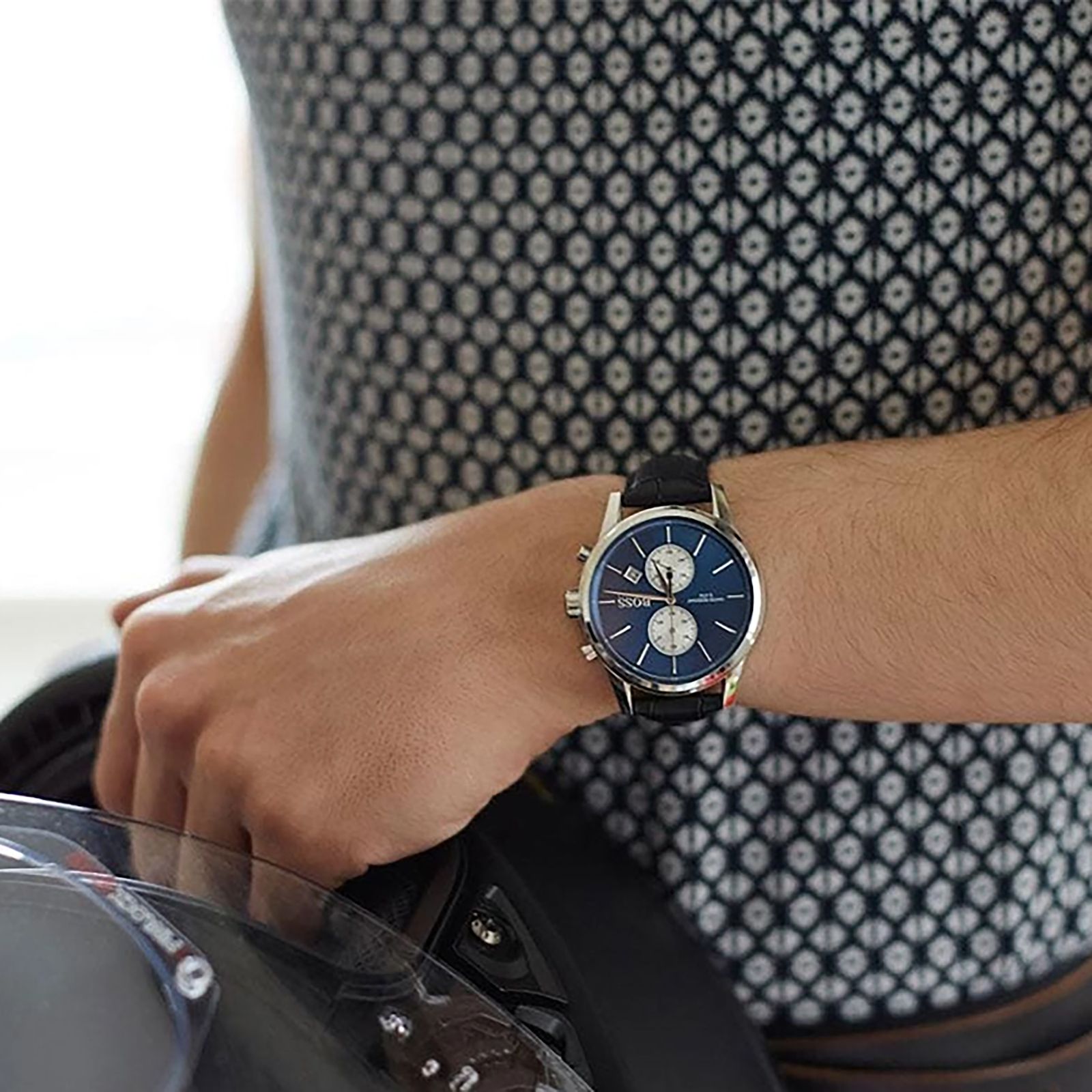 ساعت مچی عقربه‌ای کوارتز مردانه هوگو باس مدل b1513283 -  - 6