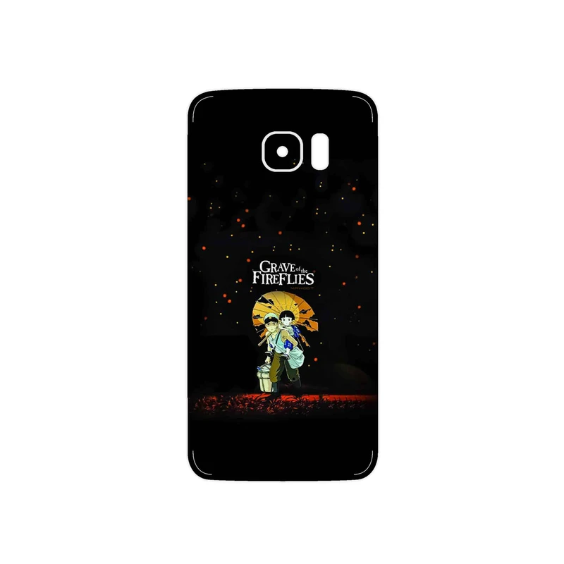 برچسب پوششی ماهوت مدل Grave of the Fireflies مناسب برای گوشی موبایل سامسونگ Galaxy S7 Edge