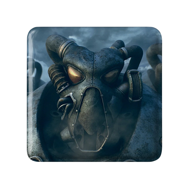 مگنت خندالو طرح بازی فال‌اوت (Fallout) مدل مربعی کد 31290