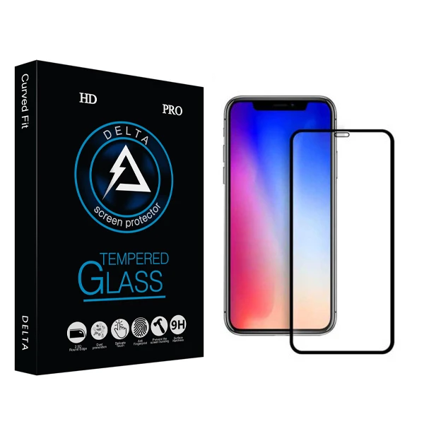 محافظ صفحه نمایش مات دلتا مدل HD مناسب برای گوشی موبایل اپل iPhone XS Max
