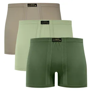 شورت پادار مردانه آریان نخ باف مدل 1412 بسته 3 عددی