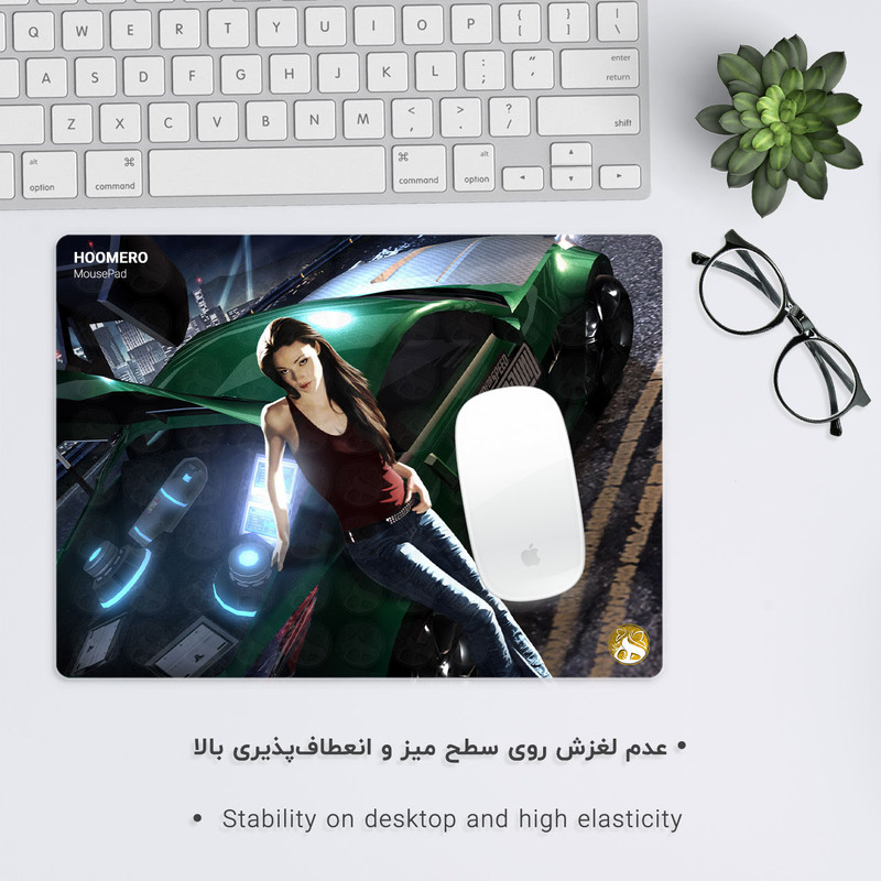 ماوس پد هومرو مدل A4383 طرح بازی Need for Speed 2