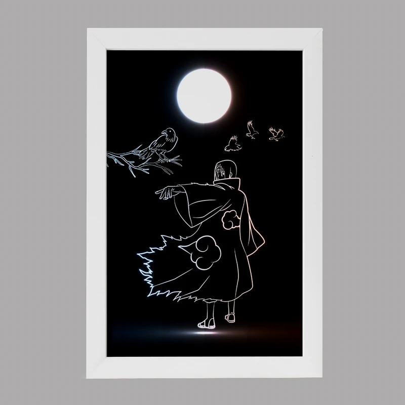 تابلو خندالو مدل انیمه شارینگان کد F806