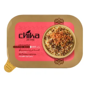 عدس پلو با گوشت چرخ کرده چیکا - 300 گرم