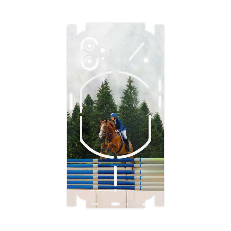 برچسب پوششی ماهوت مدل Equestrianism-FullSkin مناسب برای گوشی موبایل ناتینگ Phone 1