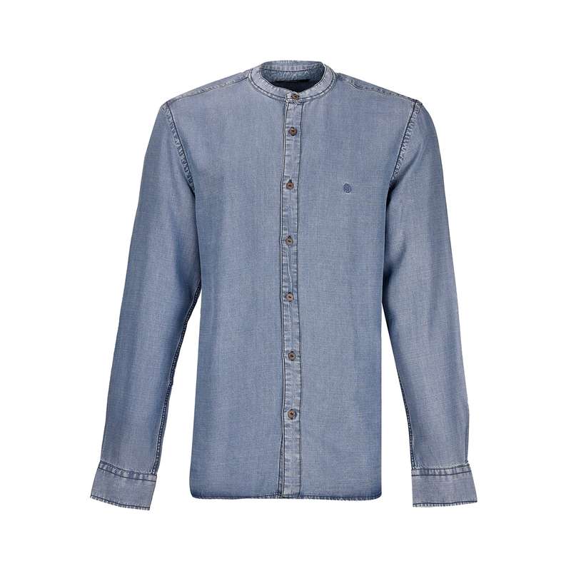 پیراهن آستین بلند مردانه بادی اسپینر مدل 1326 کد 2 رنگ آبی