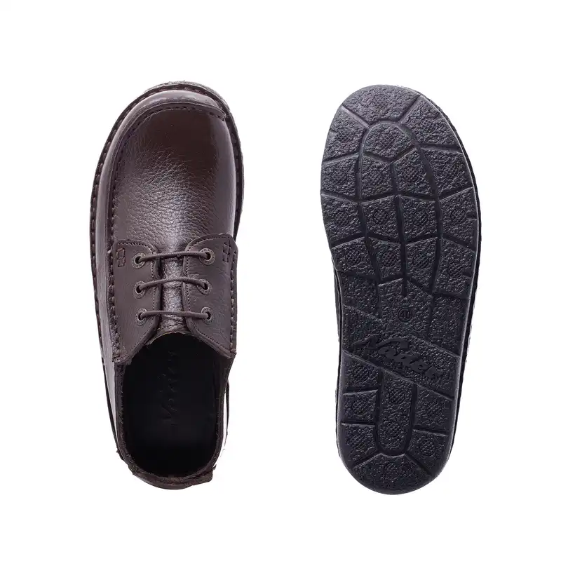 کفش طبی مردانه نادر مدل نامجو کد 122 رنگ قهوه ای