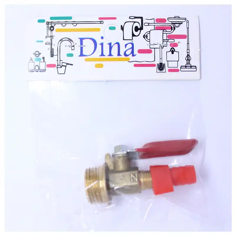 شیر ورودی ساید و کولر دینا مدل DN-4000602