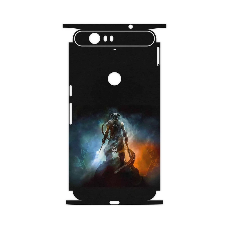 برچسب پوششی ماهوت مدل Skyrim Game Series-FullSkin مناسب برای گوشی موبایل گوگل Nexus 6P