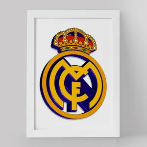 تابلو خندالو مدل باشگاه رئال مادرید کد 2130