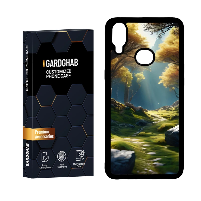 کاور گارد قاب مدل دورژله ای هنری مناسب برای گوشی موبایل سامسونگ Galaxy A10s