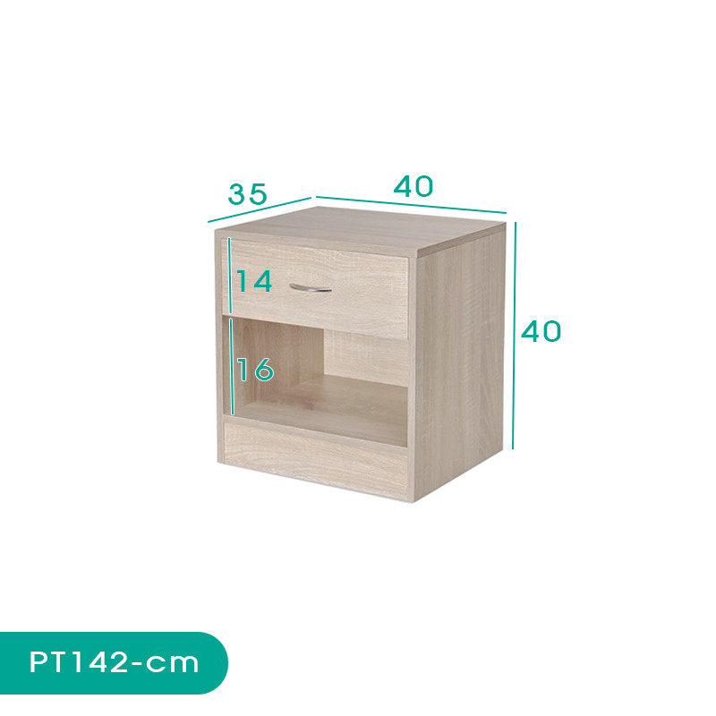 میز پاتختی اسمردیس مدل PT142 - MDF