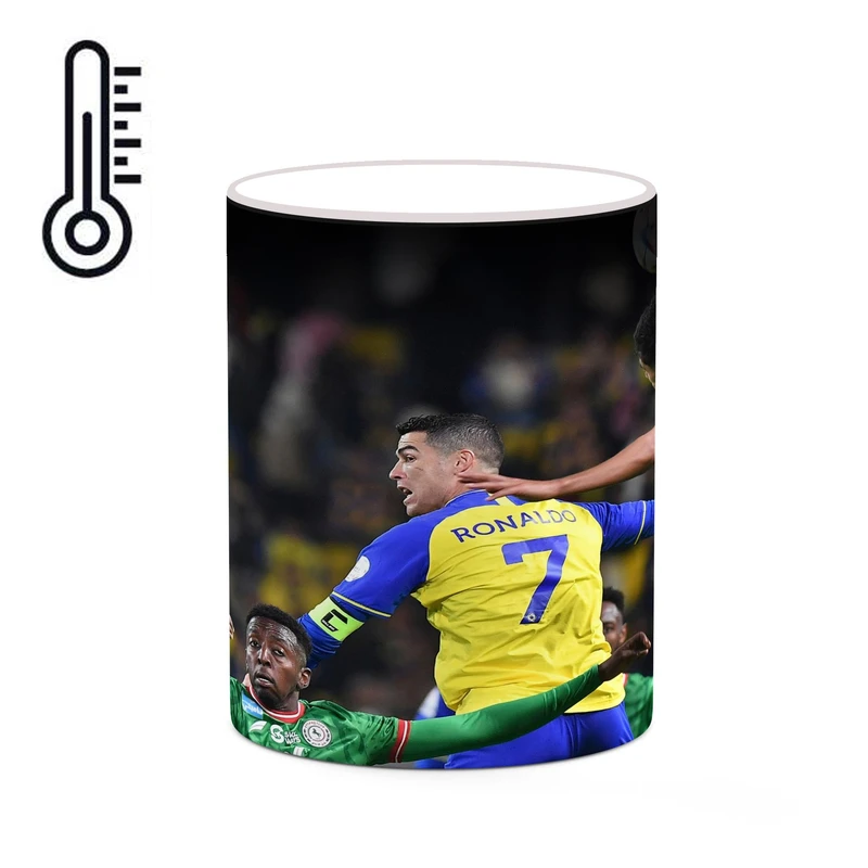 ماگ حرارتی کاکتی طرح Ronaldo رونالدو مدل mgh43071