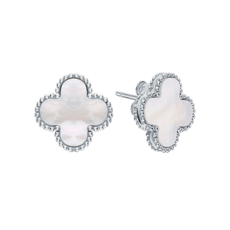 گوشواره نقره میخی زنانه آیلند مدل ونکلیف گوشواره نقره میخی زنانه آیلند مدل ونکلیف