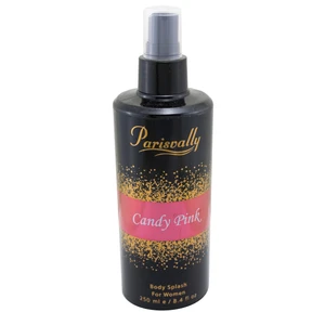 بادی اسپلش زنانه پاریسولی مدل Candy Pink حجم 250 میلی لیتر