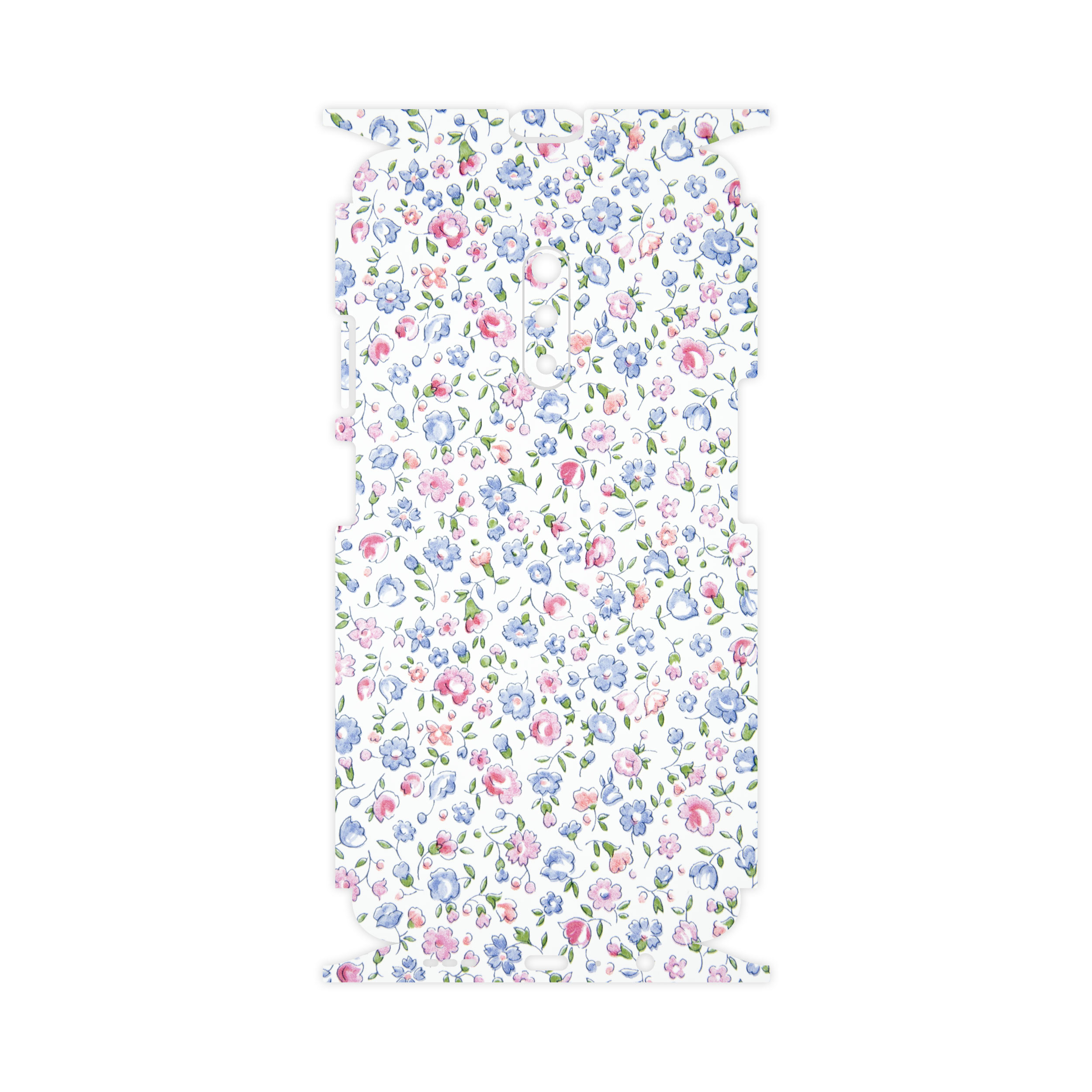 برچسب پوششی ماهوت مدل Painted-Flowers-FullSkin مناسب برای گوشی موبایل اوپو Realme X