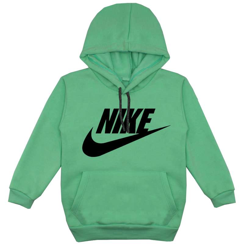 هودی پسرانه مدل F19 رنگ سبز