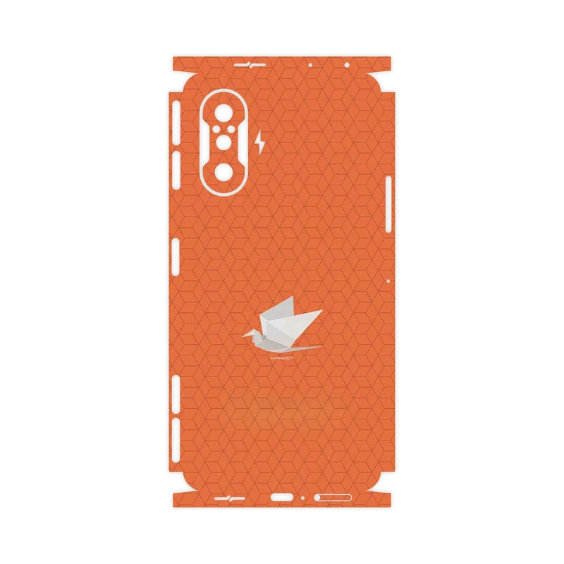 برچسب پوششی ماهوت مدل Minimalist origami bird-FullSkin مناسب برای گوشی موبایل شیائومی Redmi K40 Gaming