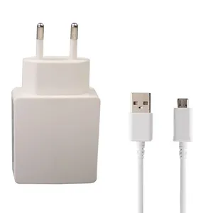 شارژر دیواری مدل HW-050100C2W به همراه کابل تبدیل Micro Usb