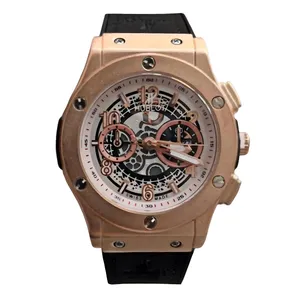 ساعت مچی عقربه‌ای مردانه هابلوت مدل اسکلتون