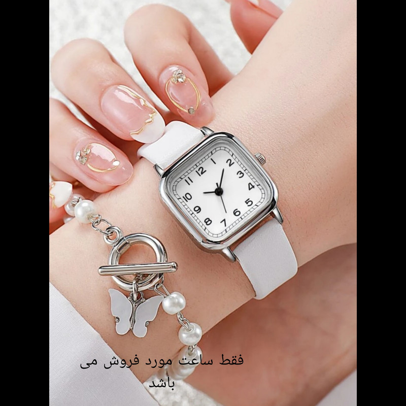 ساعت مچی عقربه ای زنانه مدل کلاسیک بند چرمی کد 3 ساعت مچی عقربه ای زنانه مدل کلاسیک بند چرمی کد 3