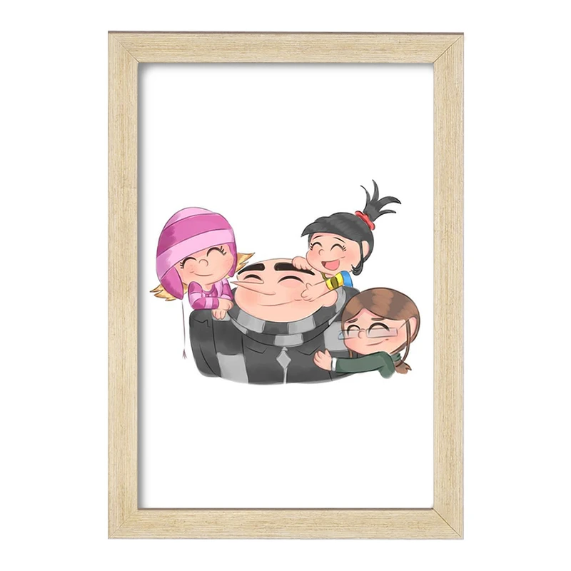 تابلو خندالو مدل من نفرت انگیز کد F2120