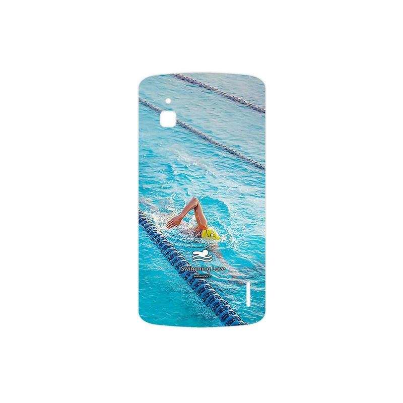 برچسب پوششی ماهوت مدل Swimming مناسب برای گوشی موبایل گوگل Nexus 4