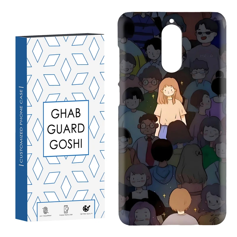 کاور قاب گارد گوشی طرح ست دخترانه کد Dimo-061 مناسب برای گوشی موبایل هوآوی Mate 9 pro