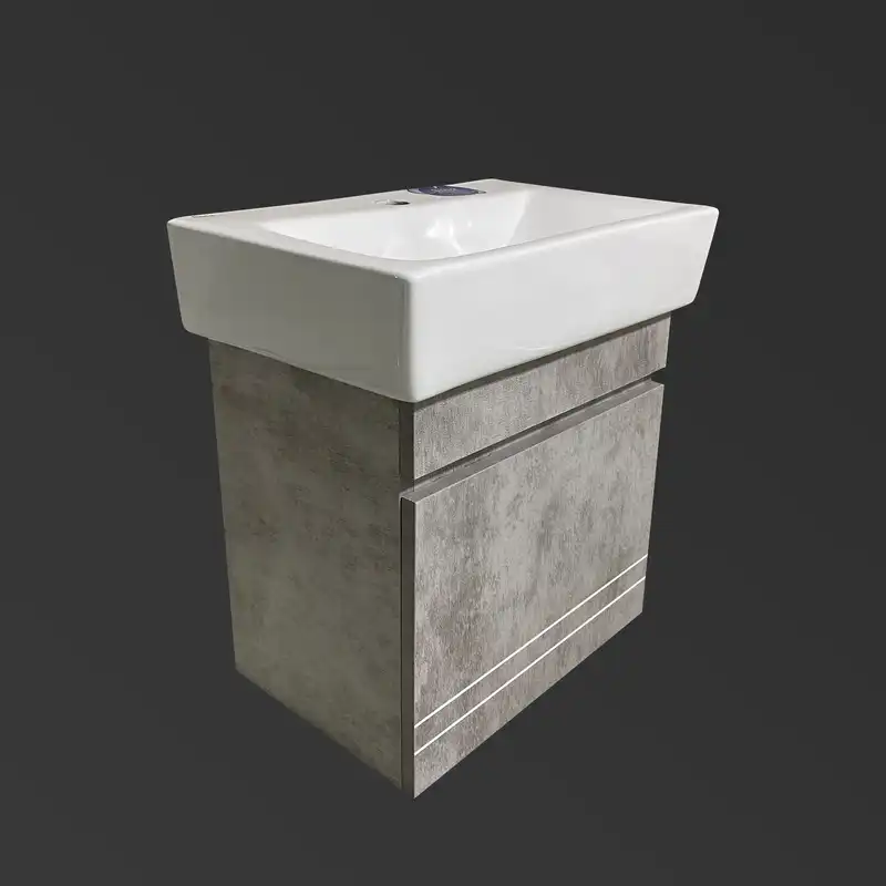 ست کابینت و روشویی مدل N33G به همراه آینه