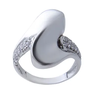  انگشتر نقره زنانه بازرگانی میلادی کد AWR_583